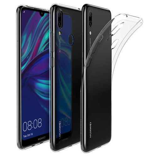 Flexi Slim Gel Case for Huawei Y7 Pro (2019) - Clear (Gloss Grip)